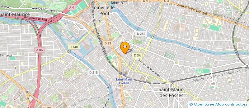 localisation de l'entreprise MONSIEUR ALIX DESCHAMPS à SAINT-MAUR-DES-FOSSES