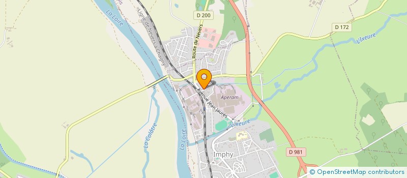 localisation de l'entreprise MONSIEUR ALIX DIOT  IMPHY