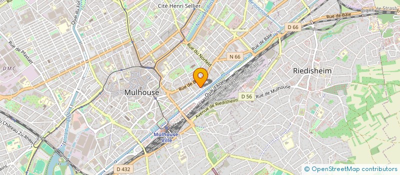 localisation de l'entreprise MONSIEUR ALIX DJOKO KEMOGNE à MULHOUSE