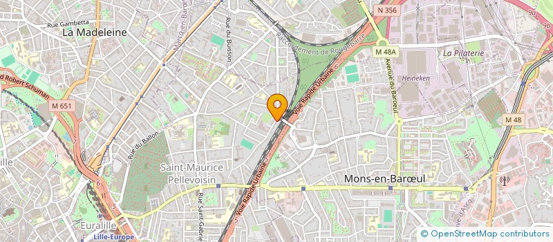 localisation de l'entreprise MONSIEUR ALIX DUHAMEL à LILLE