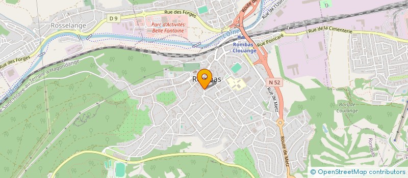 localisation de l'entreprise MONSIEUR ALIX GARAVAGLIA à ROMBAS