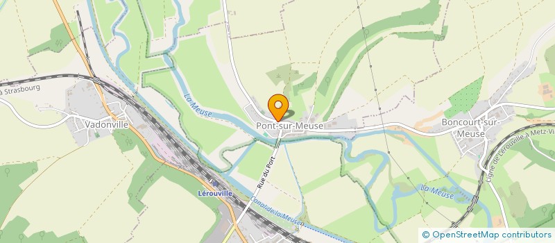 localisation de l'entreprise MONSIEUR ALIX GRANGER à PONT-SUR-MEUSE