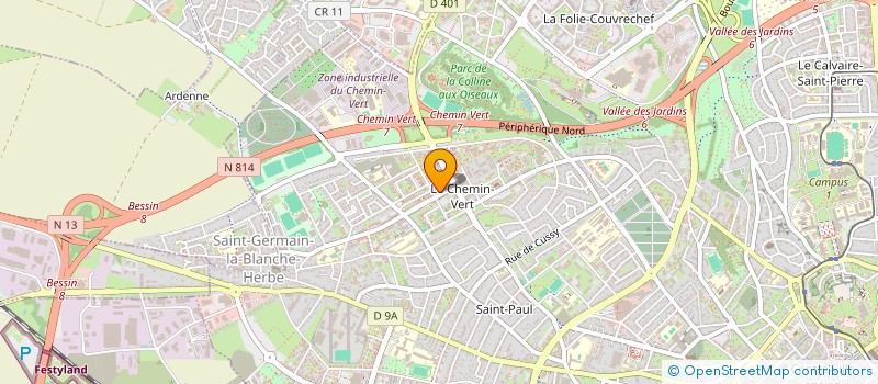 localisation de l'entreprise MONSIEUR ALIX HARDALI à CAEN
