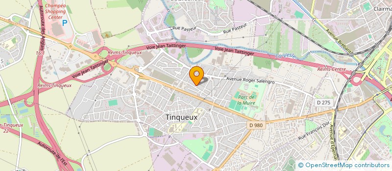 localisation de l'entreprise MONSIEUR ALIX JERNIVAL  TINQUEUX