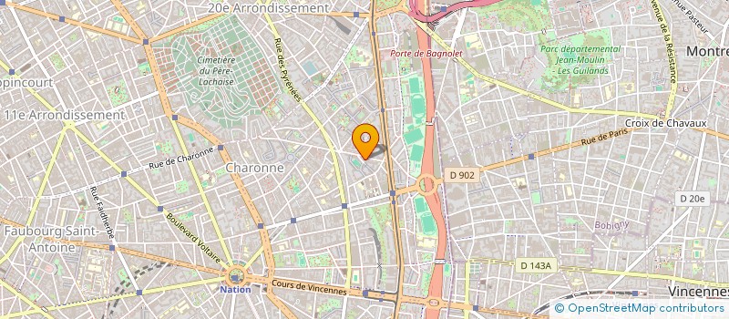 localisation de l'entreprise MONSIEUR ALIX KOSS AGUIAR  PARIS