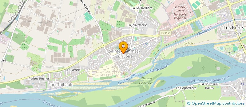 localisation de l'entreprise MONSIEUR ALIX LECOINTRE  SAINTE-GEMMES-SUR-LOIRE