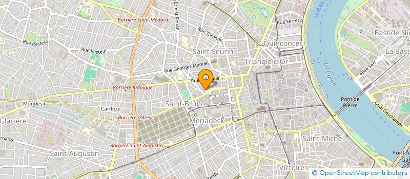 localisation de l'entreprise MONSIEUR ALIX LEDOUX  BORDEAUX