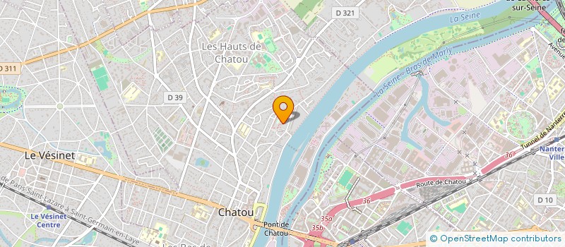 localisation de l'entreprise MONSIEUR ALIX MENDY  CHATOU