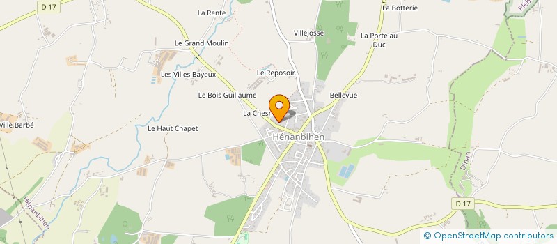 localisation de l'entreprise MONSIEUR ALIX MOREAU à SAINT-BRIEUC