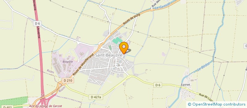 localisation de l'entreprise MONSIEUR ALIX NUNEZ à SAINT-BEAUZIRE