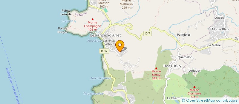 localisation de l'entreprise MONSIEUR ALIX RUGGERI à ANSES D'ARLET