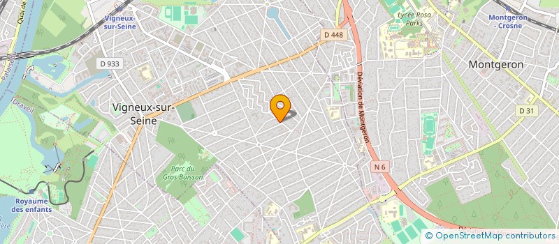localisation de l'entreprise MONSIEUR ALIX THEZE à VIGNEUX-SUR-SEINE