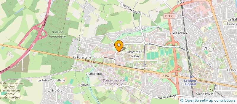 localisation de l'entreprise MONSIEUR ALIX YABINA IER  LE MANS