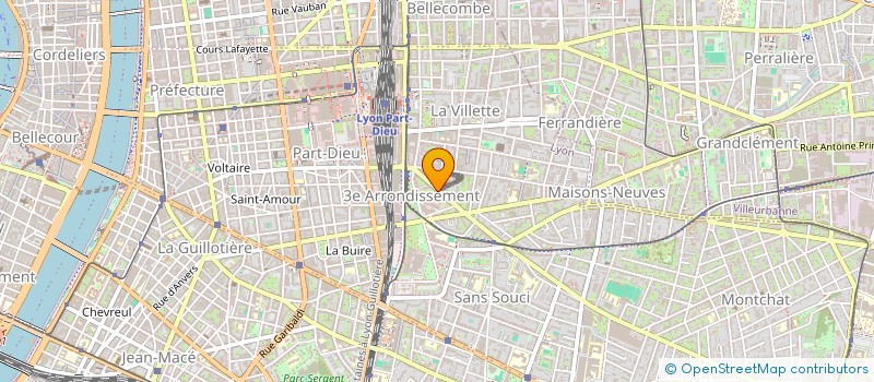 localisation de l'entreprise MONSIEUR ALIYINE CISSE  LYON