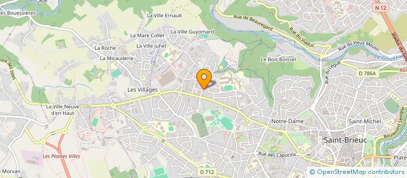 localisation de l'entreprise MONSIEUR ALIZIO PINSON à SAINT-BRIEUC