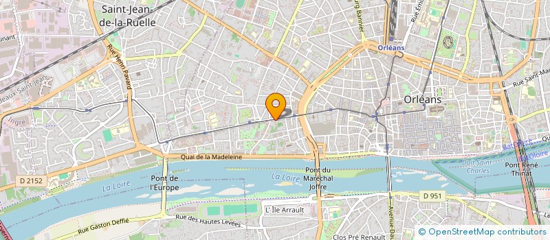 localisation de l'entreprise MONSIEUR ALKALY KOUROUMA à ORLEANS