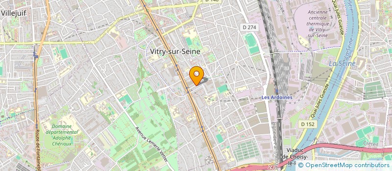 localisation de l'entreprise MONSIEUR ALKALY TRAORE  VITRY-SUR-SEINE