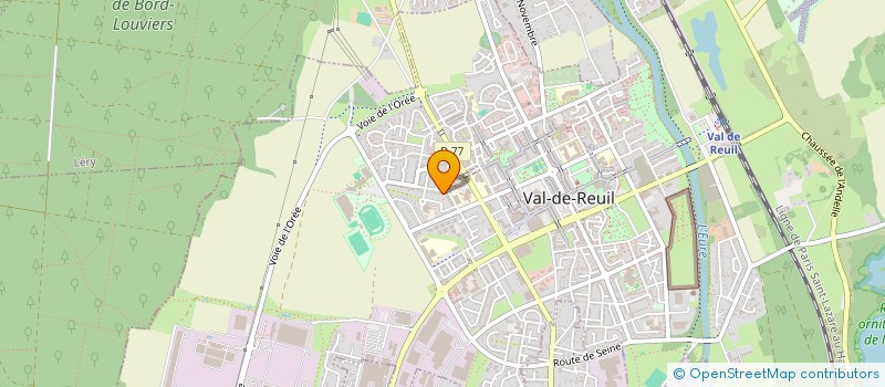 localisation de l'entreprise MONSIEUR ALKHEDR MOHYELDEEN  VAL-DE-REUIL