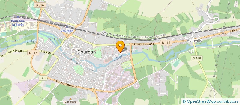 localisation de l'entreprise MONSIEUR ALLA EDDINE HIKEM à DOURDAN