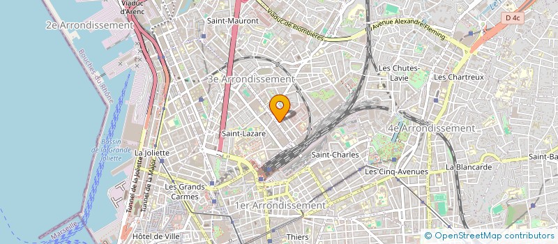 localisation de l'entreprise MONSIEUR ALLAA BOUAOULA à MARSEILLE