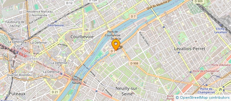 localisation de l'entreprise MONSIEUR ALLAEDDINE OUCHENE  NEUILLY-SUR-SEINE