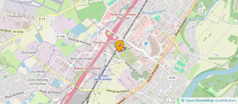 localisation de l'entreprise MONSIEUR ALLAH-DIN AYARI  PORTET-SUR-GARONNE