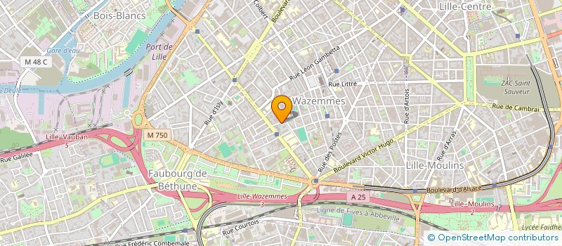 localisation de l'entreprise MONSIEUR ALLAH NDIGUINTA RODRIGUE à LILLE