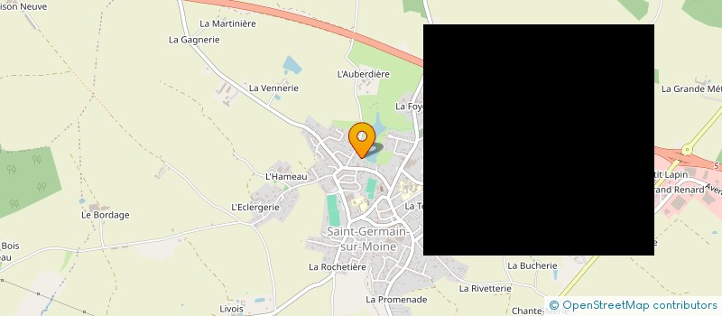 localisation de l'entreprise MONSIEUR ALLAIN AUGEREAU  SEVREMOINE