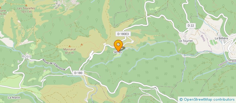 localisation de l'entreprise MONSIEUR ALLAIN BOUSQUET  ROSIS