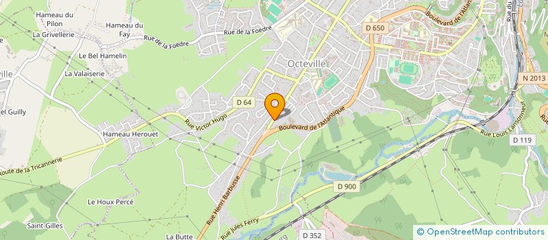 localisation de l'entreprise MONSIEUR ALLAIN QUERTIER  LA HAGUE