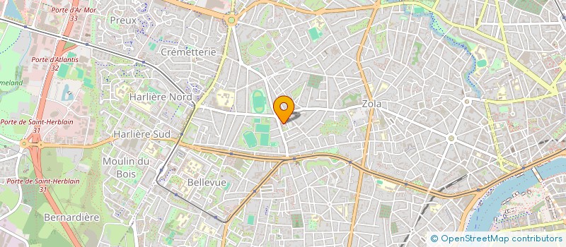 localisation de l'entreprise MONSIEUR ALLAL BEKKOUCH à NANTES