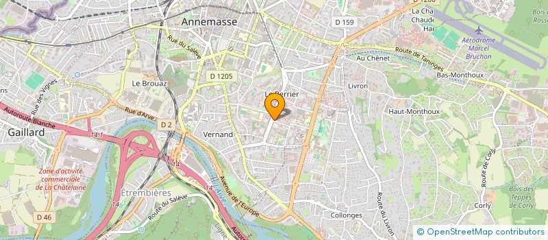 localisation de l'entreprise MONSIEUR ALLAL BEN ABDELKADER à ANNEMASSE