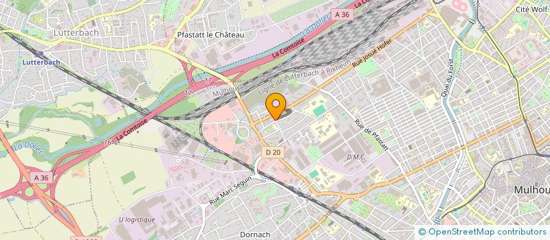localisation de l'entreprise MONSIEUR ALLAL BENKRID à MULHOUSE