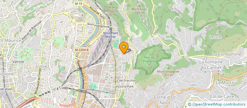 localisation de l'entreprise MONSIEUR ALLAL CHOUAR  NICE