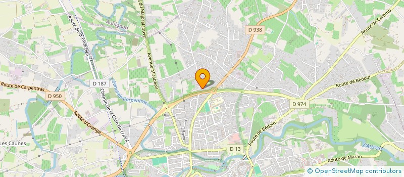 localisation de l'entreprise MONSIEUR ALLAL EL ASSAOUI  CARPENTRAS