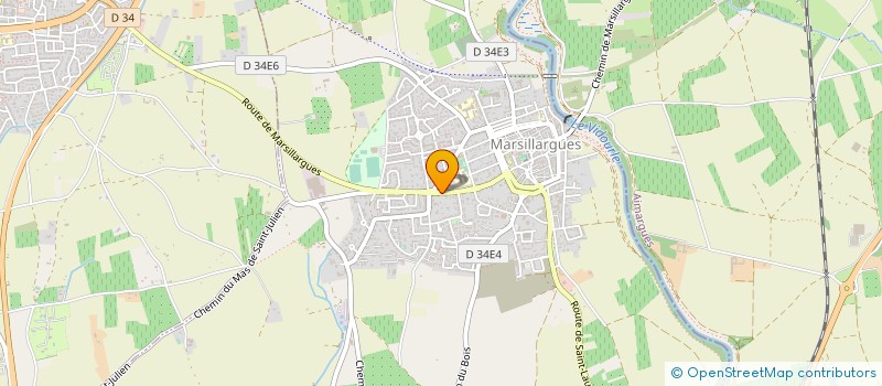 localisation de l'entreprise MONSIEUR ALLAL EL HAJOUI  MARSILLARGUES