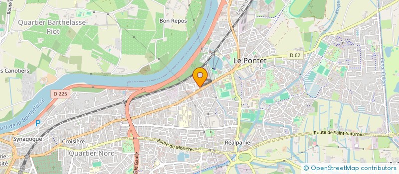 localisation de l'entreprise MONSIEUR ALLAL JEDDI  LE PONTET