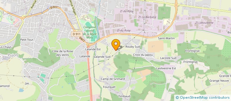 localisation de l'entreprise MONSIEUR ALLAL KABOUS  MONCLAR