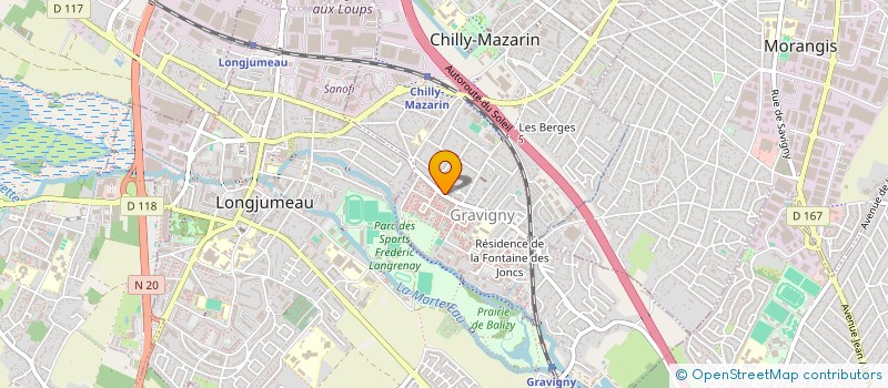 localisation de l'entreprise MONSIEUR ALLAL KHACHANE  CHILLY-MAZARIN