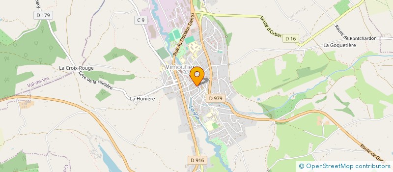 localisation de l'entreprise MONSIEUR ALLAL LAKRADI à VIMOUTIERS