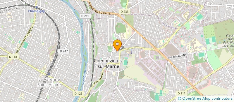 localisation de l'entreprise MONSIEUR ALLAM DE SOUZA  CHENNEVIERES-SUR-MARNE