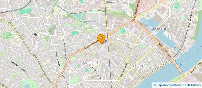 localisation de l'entreprise MONSIEUR ALLAMINE ABDALLAH MAHAMAT  BORDEAUX