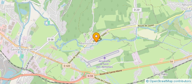 localisation de l'entreprise MONSIEUR ALLAN ADOLPHE  REMOMEIX