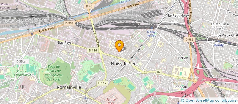 localisation de l'entreprise MONSIEUR ALLAN ALIDOR à NOISY-LE-SEC