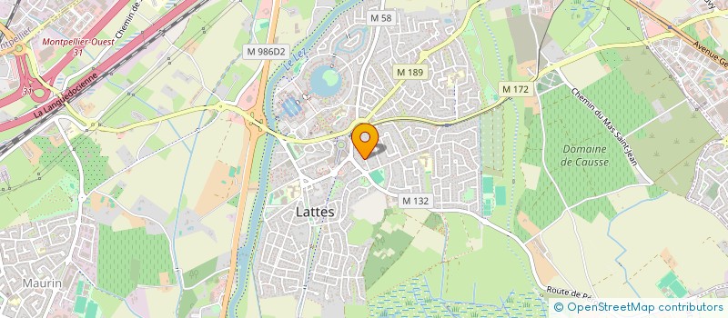 localisation de l'entreprise MONSIEUR ALLAN ANAIS à LATTES