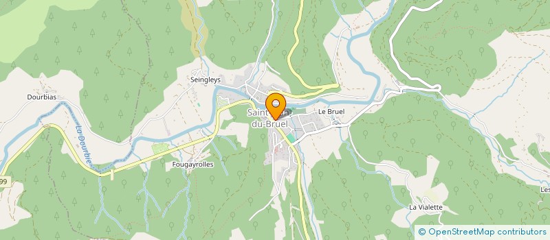 localisation de l'entreprise MONSIEUR ALLAN ASSIE  SAINT-JEAN-DU-BRUEL