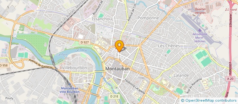 localisation de l'entreprise MONSIEUR ALLAN BAHLOUL  MONTAUBAN