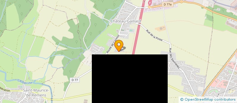 localisation de l'entreprise MONSIEUR ALLAN BARRI à CHATEAU-GAILLARD
