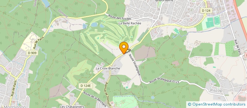 localisation de l'entreprise MONSIEUR ALLAN BENLAZAR  DOMONT