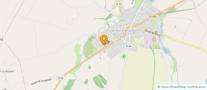 localisation de l'entreprise MONSIEUR ALLAN BERNARD  LES AIX-D'ANGILLON